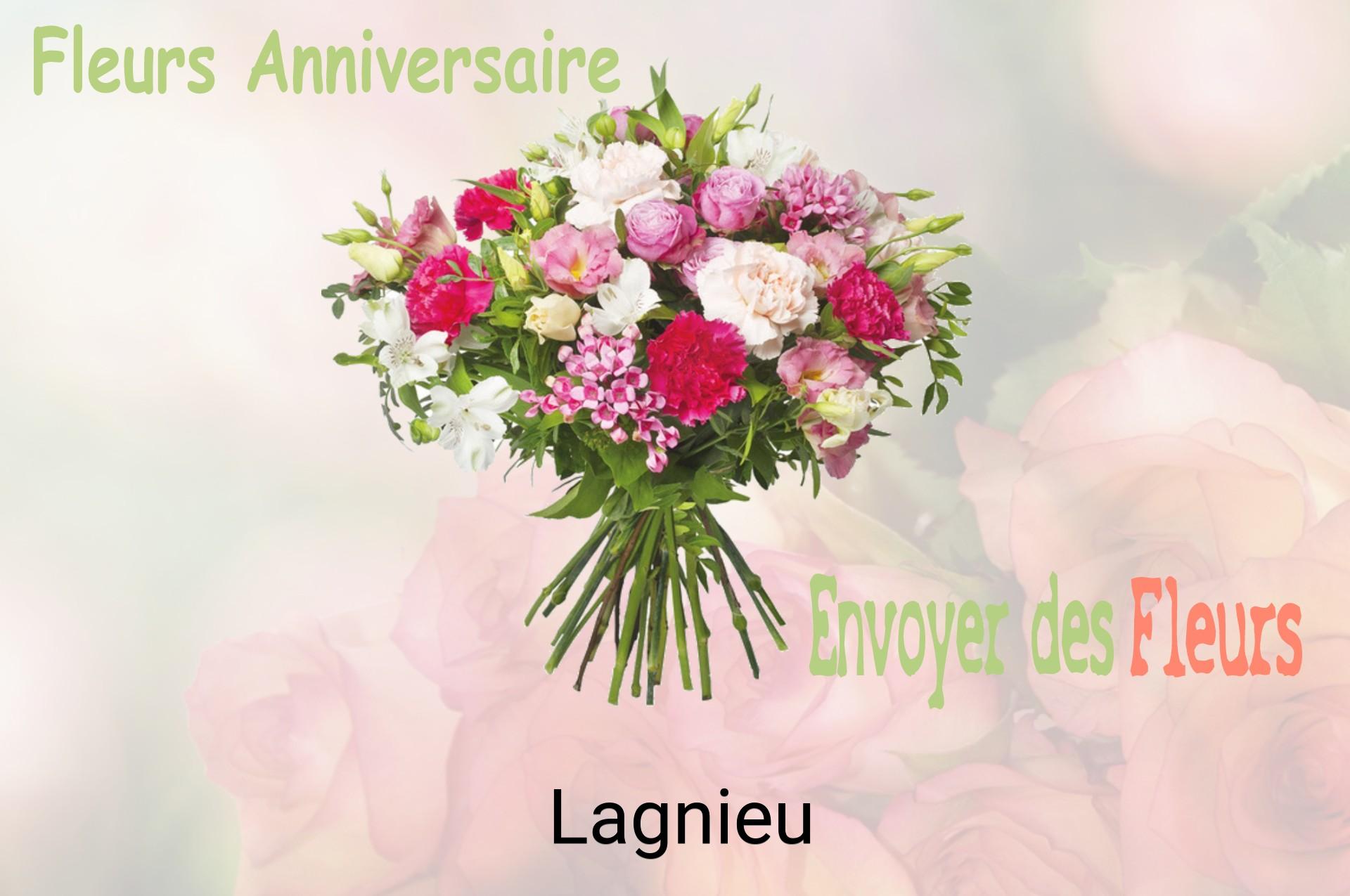 Bouquet de fleurs d’anniversaire livré à Lagnieu